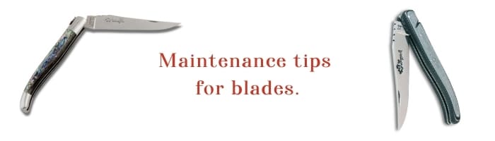 maintenance tips for blade